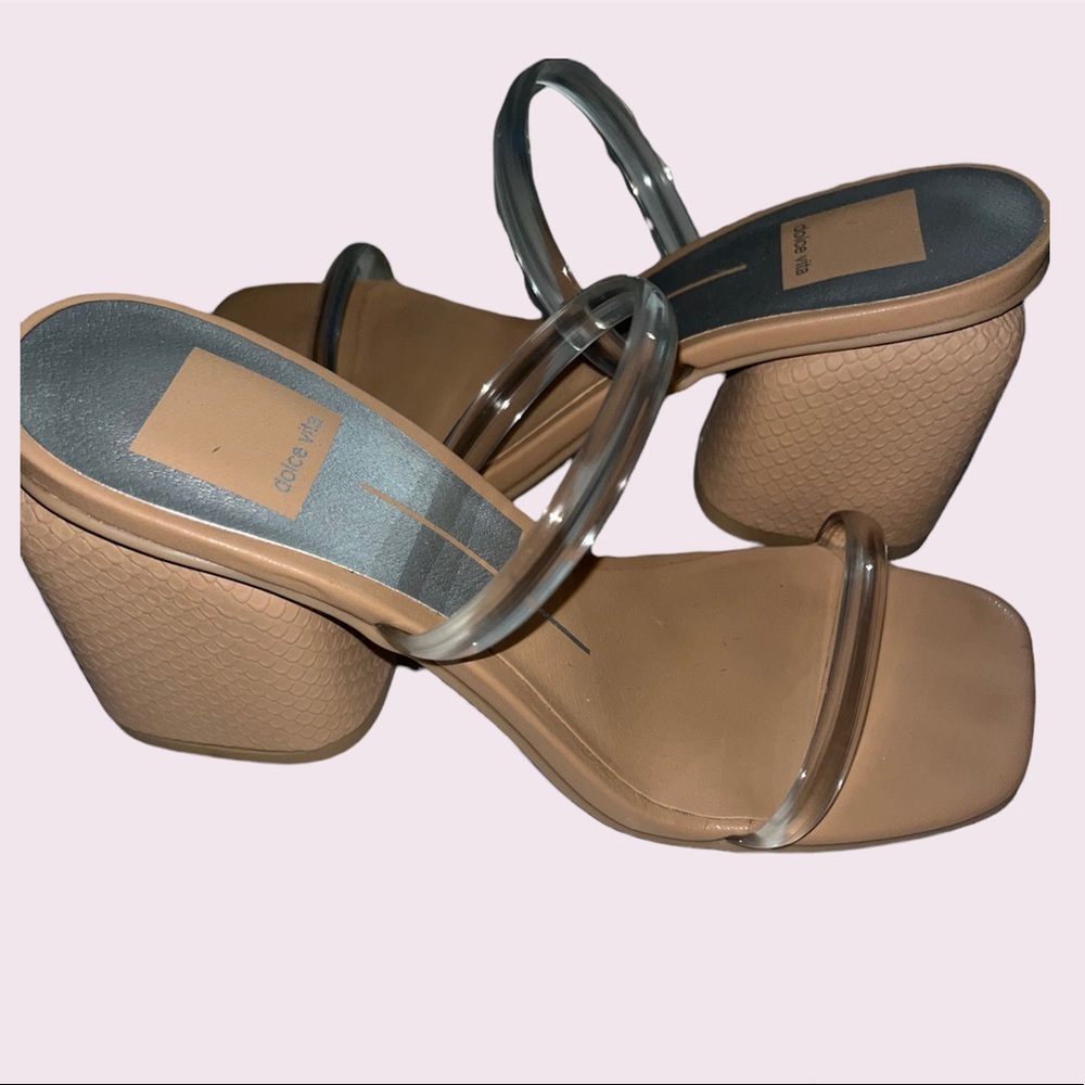 Dolce Vita Netra Heeled Sandal Nude Size 6